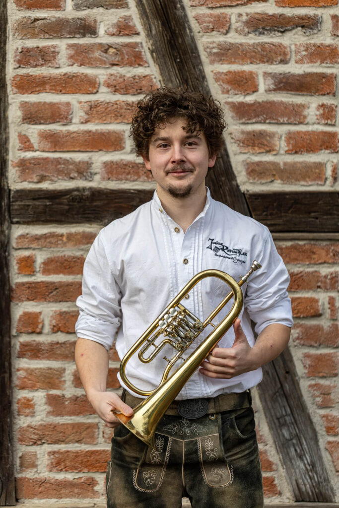 Johannes Pfeiffer am Flügelhorn