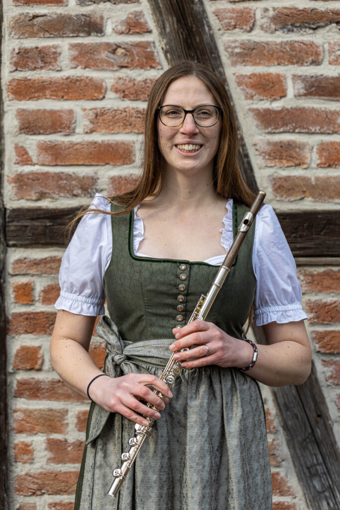 Lena Dietz an der Flöte
