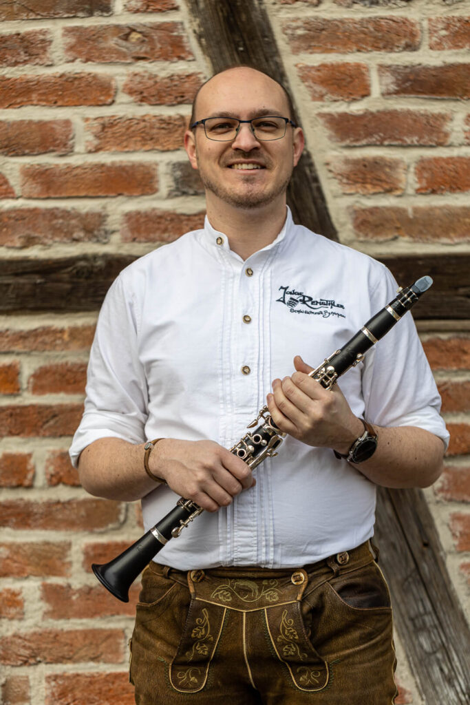 Steffen Lang an der Klarinette